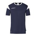 uhlsport Sport T-shirt Squad 27 (100% Polyester) navy blue/white children