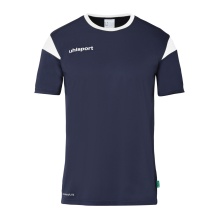 uhlsport Sport T-shirt Squad 27 (100% Polyester) navy blue/white children