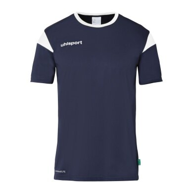 uhlsport Sport T-shirt Squad 27 (100% Polyester) navy blue/white children