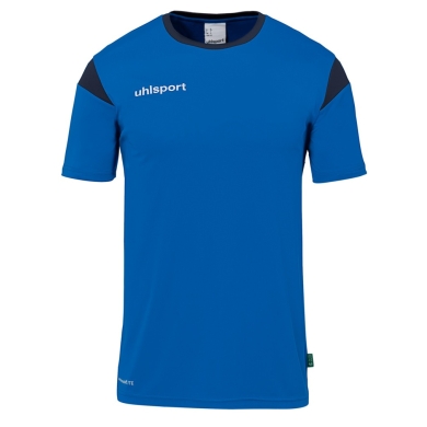 uhlsport Sport T-shirt Squad 27 (100% Polyester) azure blue/navy blue Men