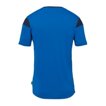 uhlsport Sport T-shirt Squad 27 (100% Polyester) azure blue/navy blue Men