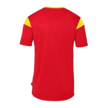 uhlsport Sport T-shirt Squad 27 (100% Polyester) red/yellow Men's