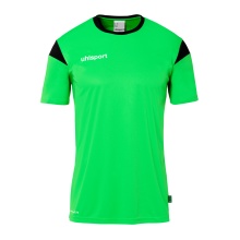 uhlsport Sport T-shirt Squad 27 (100% Polyester) neon green/black Men