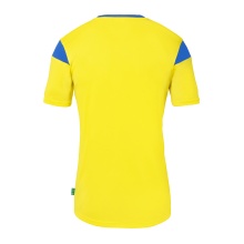 uhlsport Sport T-shirt Squad 27 (100% Polyester) yellow/azure blue Men