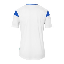 uhlsport Sport T-shirt Squad 27 (100% Polyester) white/azure blue men's