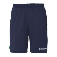 uhlsport Essential Tech Short Sports Trousers (elastic waistband with drawstring) short navy blue men's