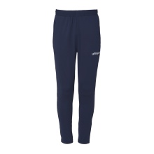 uhlsport Essential Tech Training Trousers (with zip pockets) long navy blue Men's