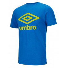 umbro Tshirt Big Logo royal blue/yellow Men