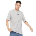 Umbro Casual T-shirt Diamond Small Logo Tee (Cotton) Grey/Black Men