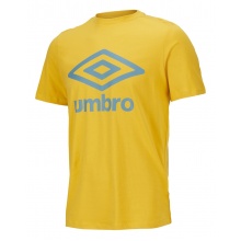 umbro Tshirt Big Logo yellow/blue Men