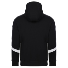 umbro Hooded Sweatshirt Diamond Taped 1/2 Zip Hoodie (Cotton Blend) black Men