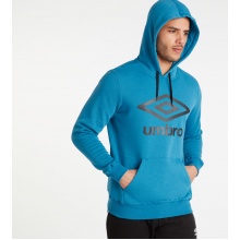 Umbro Hoodie Big Logo Blue Men