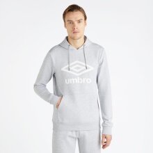 umbro Leisure Hoodie Big Logo (Cotton) grey/white Men