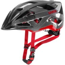 uvex Cycling Helmet active anthracite/red