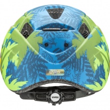 uvex Children's Bike Helmet Kid 2 cc Jungle (Lightweight, 1-3 years) matte blue/green