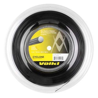 Völkl Tennis String Cyclone (Durability+Spin) black 200m roll